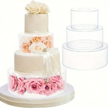 Acrylic Cake Dome Fillable Stand 25cm