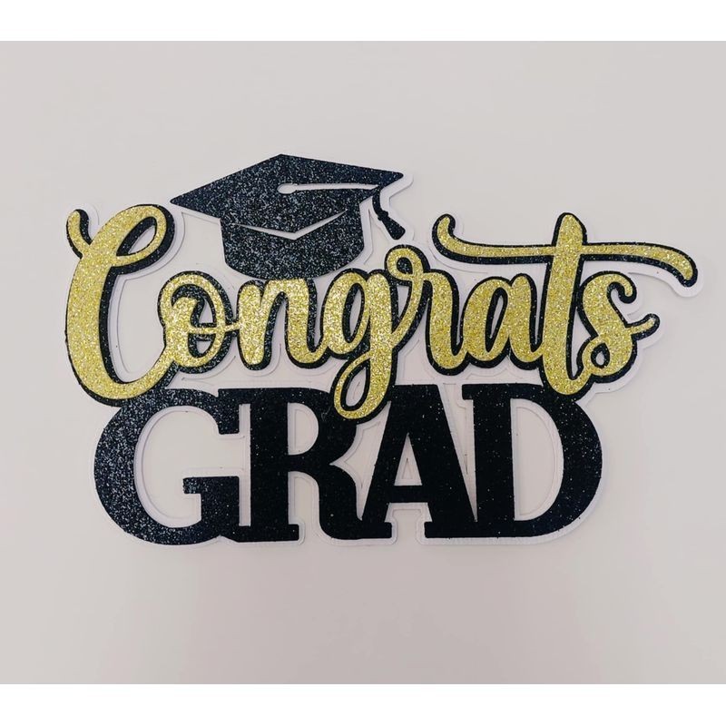 Cake Topper Graduation 15 x 9.5cm