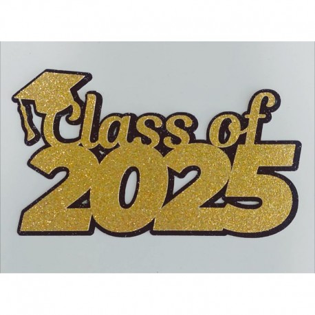 Cake Topper 2 layer Graduation 15x8.5cm