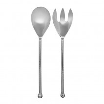 Olga Salad Servers Silver 2pc Set