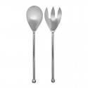 Olga Salad Servers Silver 2pc Set