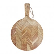 Tyrone Serving Brd Rnd 50x34cm Natural