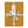 Waffle 2 Pack Tea Towels 50x70cm Mustard