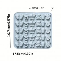 Silicone Mould Asst Baby 35 cavity