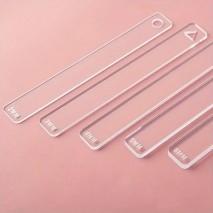 Acrylic Ruler Size 6 2pc set