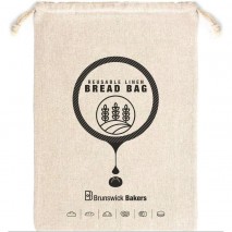 Brunswick Bakers Reusable Linen Bread Bag 30x40cm