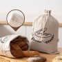 Brunswick Bakers Reusable Linen Bread Bag 30x40cm