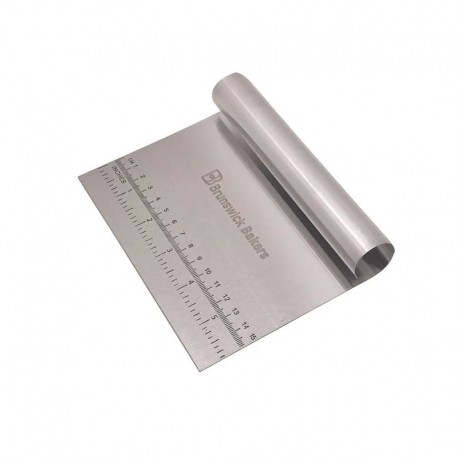 Brunswick Bakers Stainless Steel Dough Cutter - 15cm