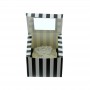 BG Black & White Stripe Single Cupcake B