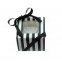 BG Black & White Stripe Single Cupcake B