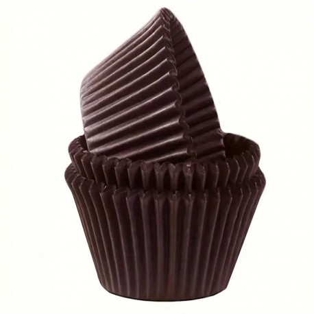 Baking Cup Brown 5cm base 100pcs