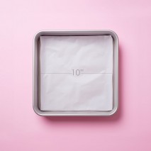 Pre-cut Baking Paper 10" Square (Pack of 25)