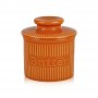 Ceramic Butter Bell Orange