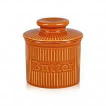 Ceramic Butter Bell Orange