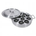 KH Aluminium Egg Poacher Induction with Non-stick Cup  12-Cup