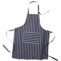 Ramco Bib Apron Blue Stripe