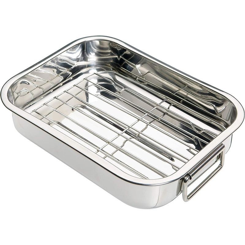 Ramco SS Lasagna Tray w rack 30cm