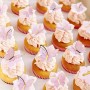 Cake Topper Butterflies Pink and Purple 60pcs Unbranded - 2