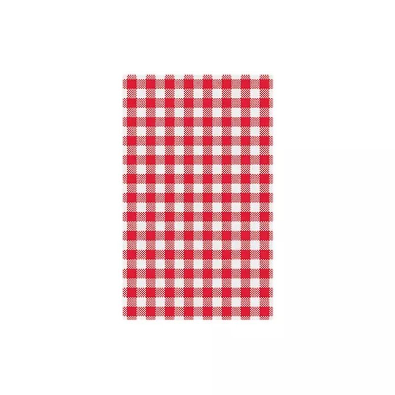 Moda Greaseproof Paper - Gingham Red & White 190x310mm 200pc