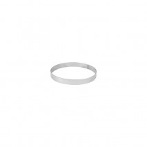 Pujadas Tart Ring Stainless Steel - 20cm