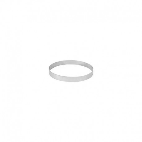 Pujadas Tart Ring Stainless Steel - 20cm