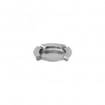 Ashtray Round - Stainless Steel - 125mm