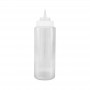 Wide Mouth Squeeze Bottle - Clear 1000ml