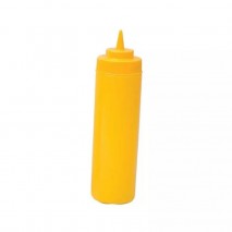 Wide Mouth Squeeze Bottle - Yellow 720ml