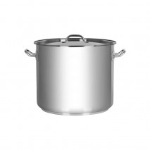 Chef Inox Elite Stockpot with Lid 21.5Lt