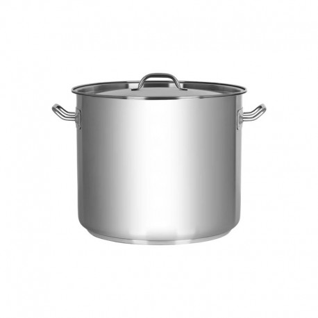 Chef Inox Elite Stockpot with Lid 21.5Lt