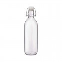 Bormioli Rocco Emilia Bottle with white Lid 1.0Lt