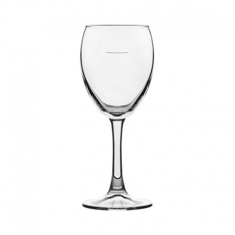 Crown Glassware Atlas Wine Glass with Pour Line 230ml