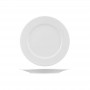 Bistro Porcelain Wide Rim Round Plate - 260mm