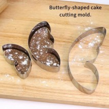 SS Butterfly Wing Cutter 13.5x6.5cm