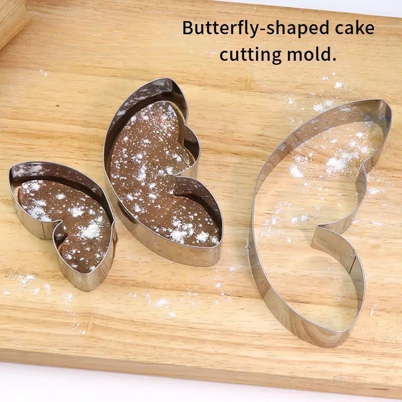 SS Butterfly Wing Cutter 13.5x6.5cm
