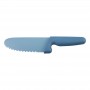 Appetito Kid's Safety Serrated Blade Knife - Blue