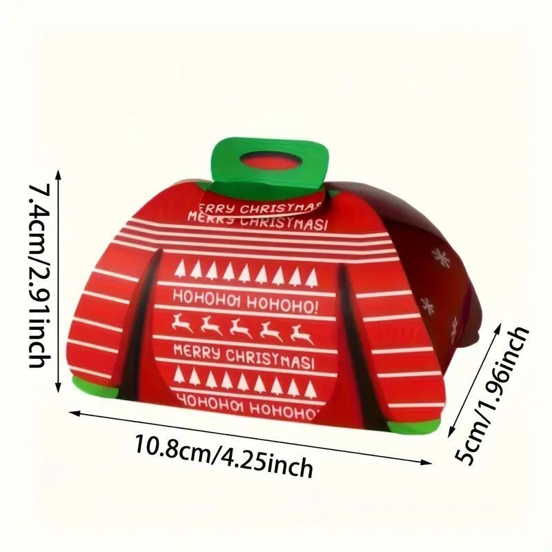 Ugly Sweater Treat Box 10.8x7.4x5cm 1pc