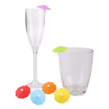 Bartender Drink Marker - Parasol Clips set of 6