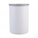 Casabarista Vacuum Stainless Steel Coffee Canister - White 1.3L