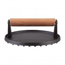 Urban Grill Cast Iron Grill Press - 17.5cm