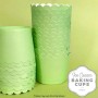 Cake Craft Ice Cream Baking Cups - Pastel Green - 24 pack