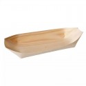 Bio Wood Oval Boat 165 x 95mm 50 pack