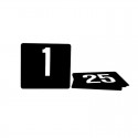 Trenton Flat Plastic Table Numbers - 1-50