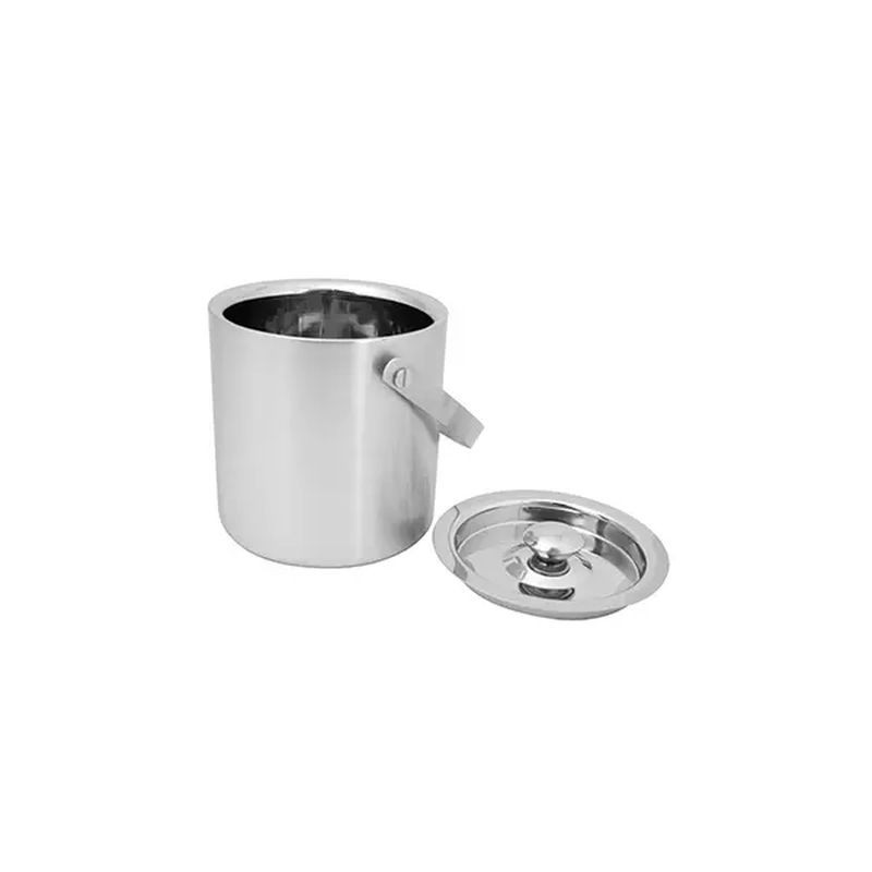 Trenton Insulated Stainless Steel Ice Bucket with Lid - 1ltr