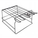 KH Upside Down Glass Rack - PVC Coated Black - 425x350x220mm