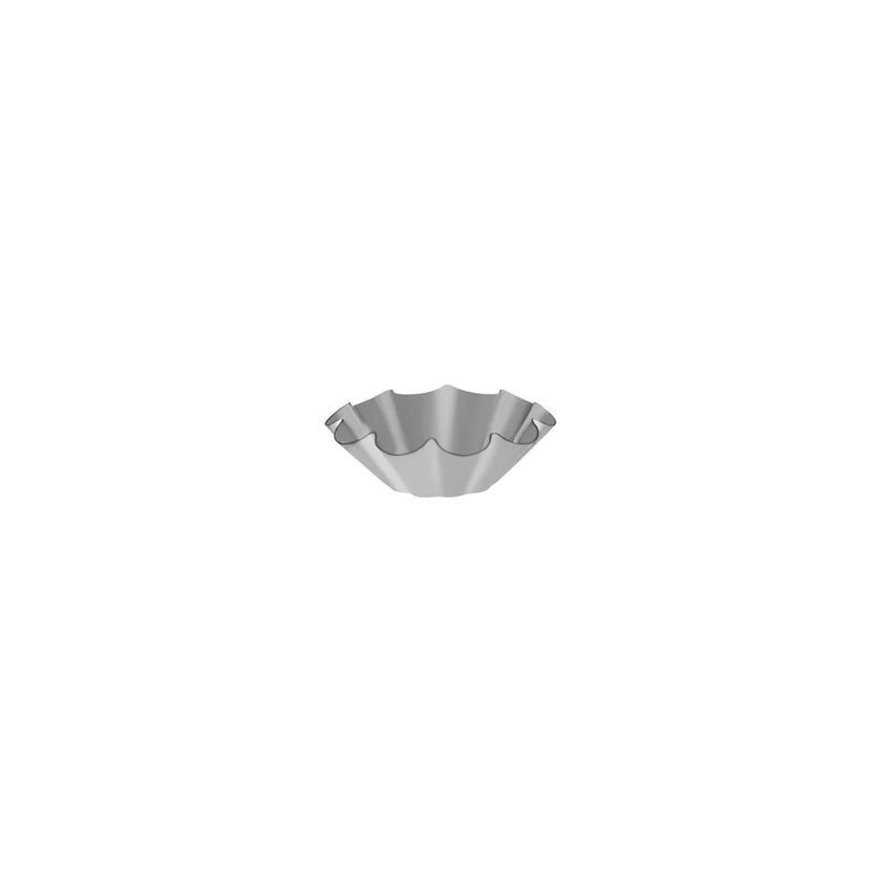 Guery Fixed Base Brioche Mould 10 Ribs 90x32mm