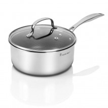 Matrix Non-stick Saucepan 20cm / 3.0L with Glass Lid - Stanley Rogers
