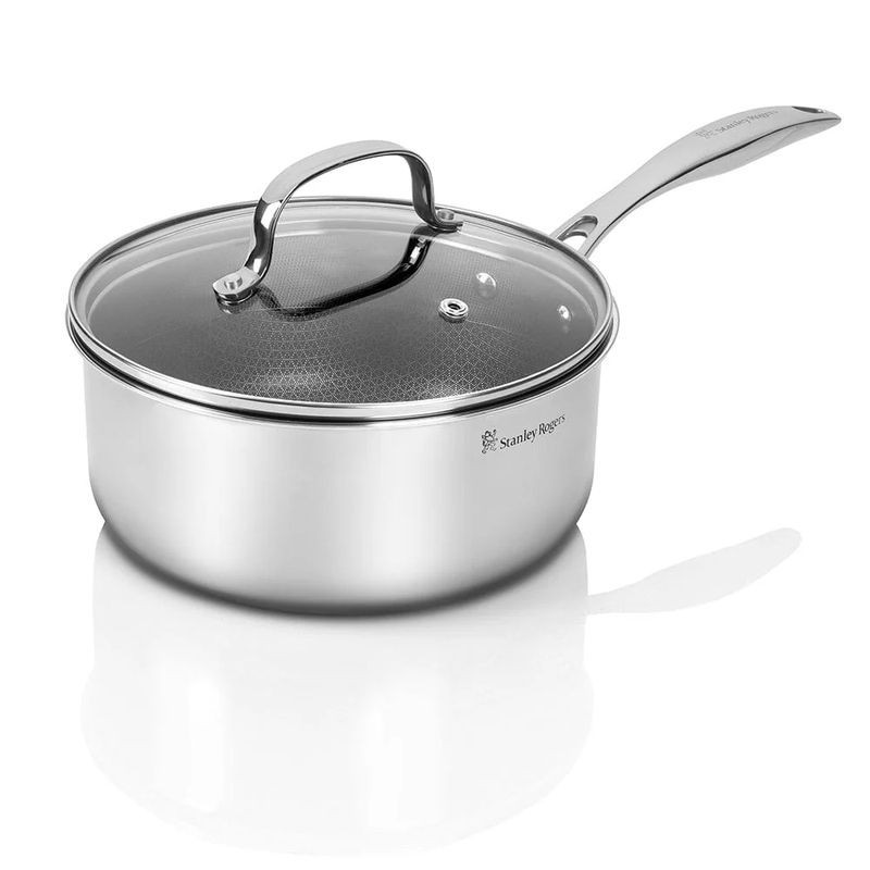 SR-Matrix Non-stick Saucepan with Glass Lid 20cm / 3.0L
