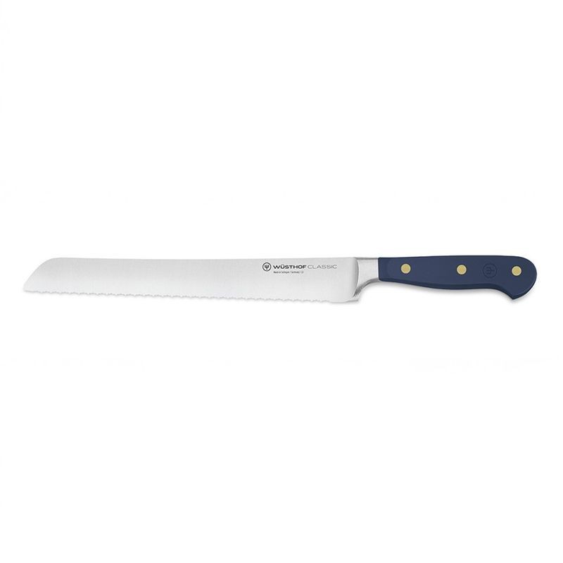 Wusthof Classic Bread Knife Double Serrated 23cm - Wild Blueberry