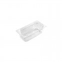 Inox Macel Gastronorm Pan Polycarbonate Clear 1/3 Size 325x176x150mm / 5.3Lt
